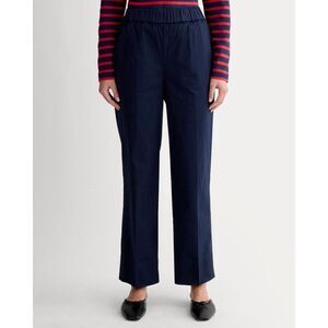 Everlane The Easy Pant Navy Organic Cotton Pants